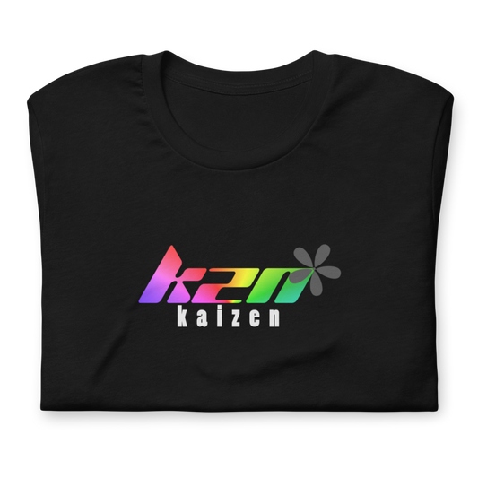 Kaizen T-shirt (rainbow)